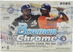 2020 Bowman Chrome MLB Baseball HTA Jumbo Box